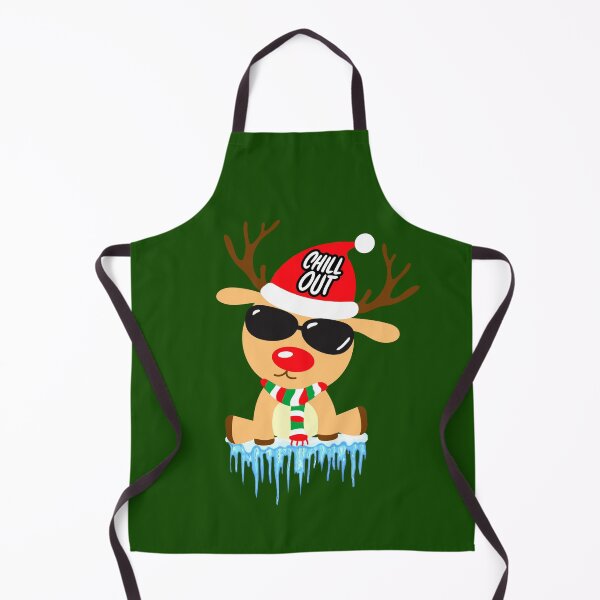 Item preview, Cool cute Christmas Reindeer chill out  designed and sold by AEROSPACE-IND.