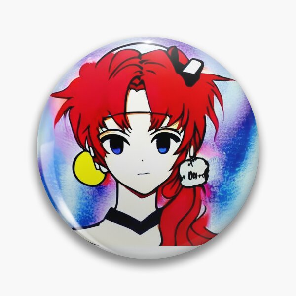 Aperçu de l'œuvre  années 80 années 90 cheveux roux anime bébé créée et vendue par UncleLanny.