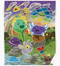 Slime Rancher Alle Schleim-Sammlung Poster