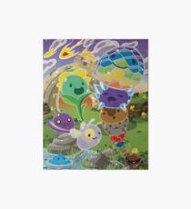 Slime Rancher All Slimes Collection Art Board