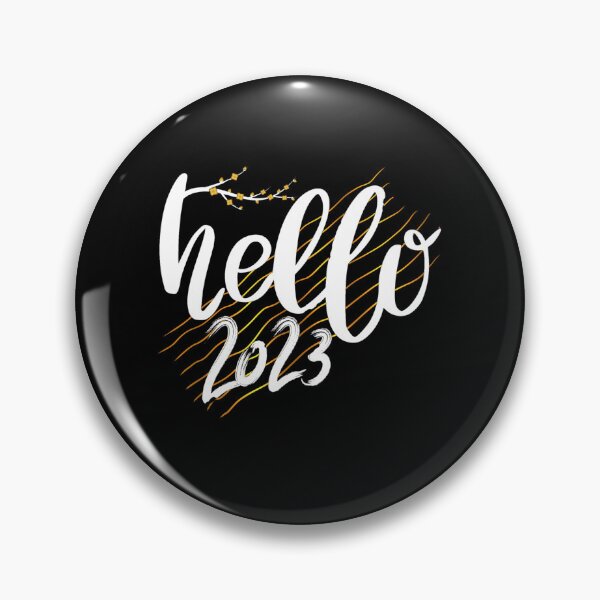 Item preview, Hello 2023 designed and sold by pnkpopcorn.