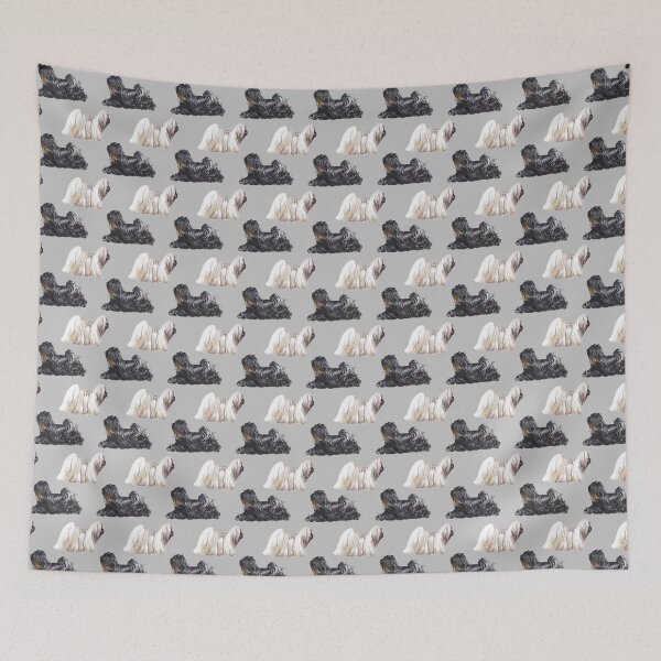 Item preview, Shih Tzu - Repeat Pattern designed and sold by Amber Westwood.