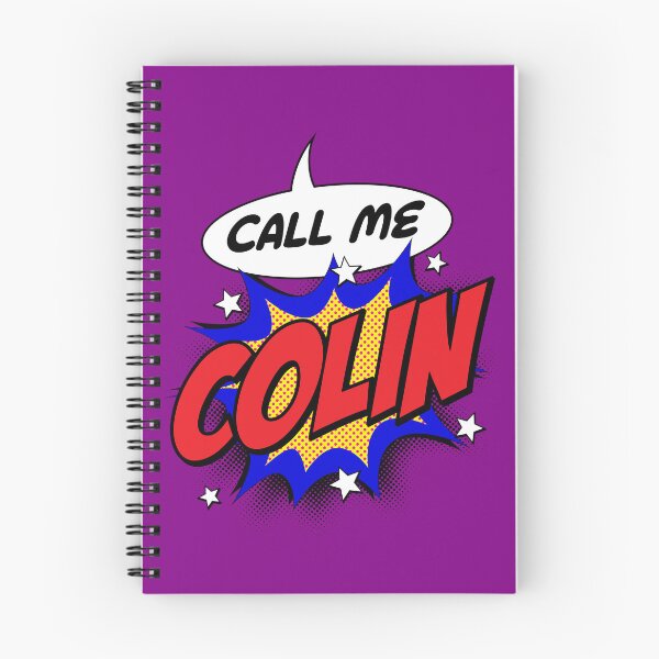 Item preview, Copy of Personalised Call Me Colin Pop Art Comic Design designed and sold by CandOCreative.