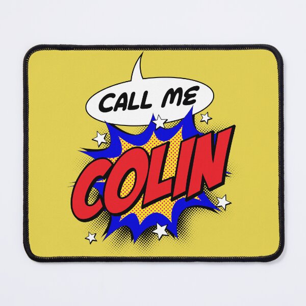 Item preview, Copy of Personalised Call Me Colin Pop Art Comic Design designed and sold by CandOCreative.