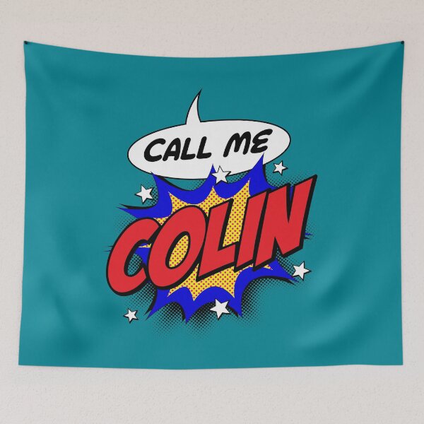 Item preview, Copy of Personalised Call Me Colin Pop Art Comic Design designed and sold by CandOCreative.