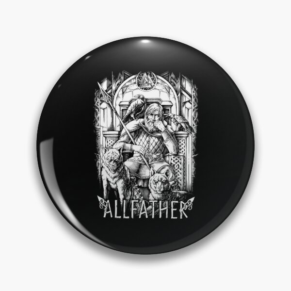 Item preview, Valhalla Allfather Odin Norse Viking Scandinavian Pagan Mythology  designed and sold by TessaEste.