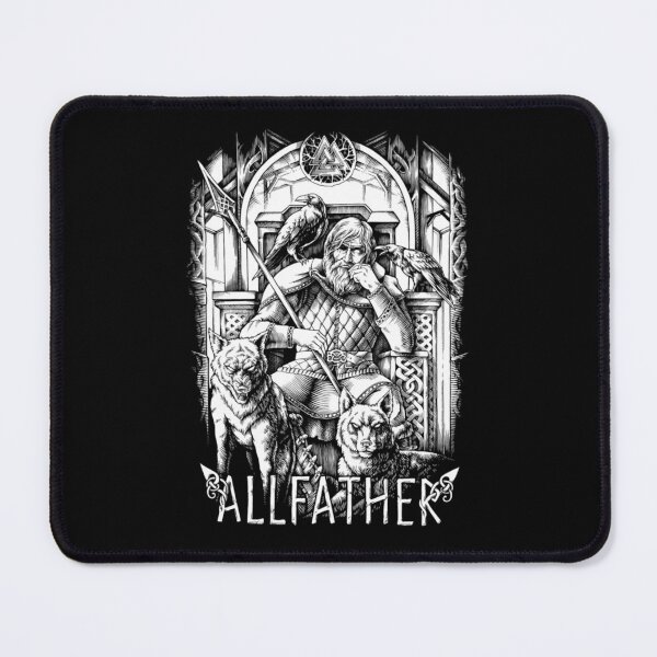 Item preview, Valhalla Allfather Odin Norse Viking Scandinavian Pagan Mythology designed and sold by TessaEste.