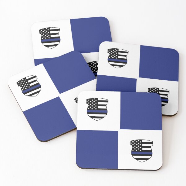 Item preview, Police Thin Blue Line USA Flag Bagde Pattern| Law Enforcement | Gifts for Police Officers, Cops, Deputy Sheriff Policewoman | Police officer appreciation Gift designed and sold by Violet Treasures.