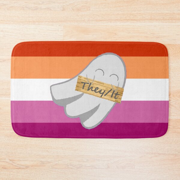Item preview, They/It Lesbian Pronoun Ghost designed and sold by Forest-Bird.