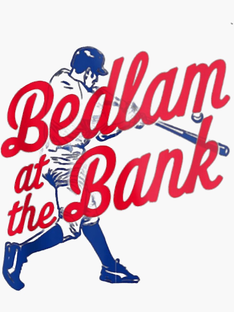 Bedlam At The Bank' Sticker