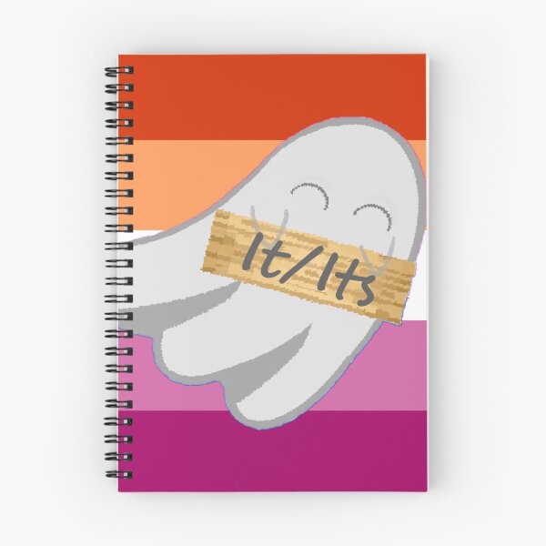 Item preview, It/Its Lesbian Pronoun Ghost designed and sold by Forest-Bird.