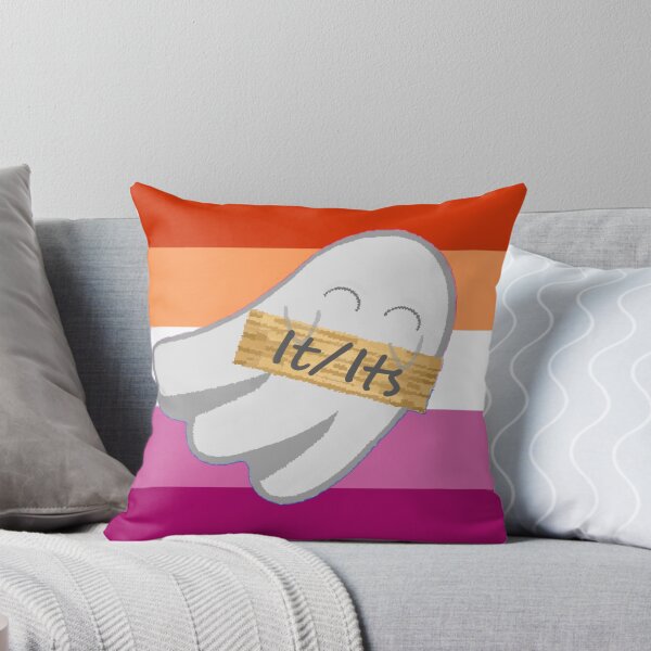 Item preview, It/Its Lesbian Pronoun Ghost designed and sold by Forest-Bird.