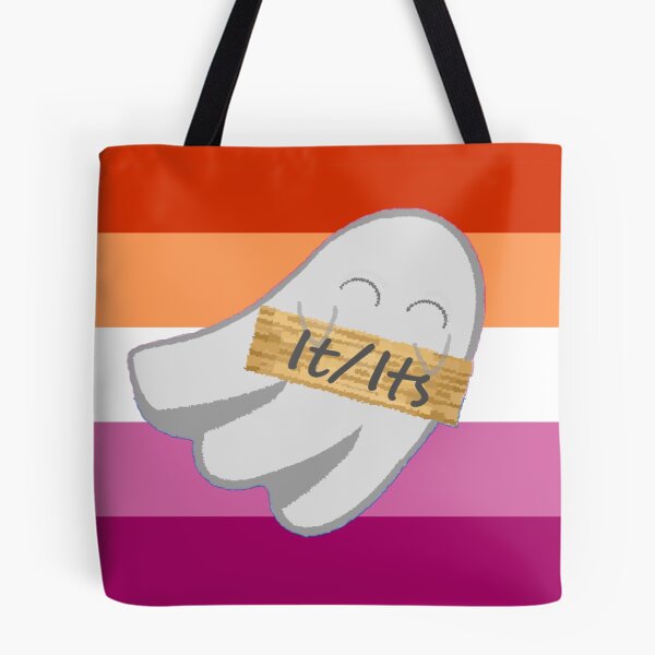 Item preview, It/Its Lesbian Pronoun Ghost designed and sold by Forest-Bird.