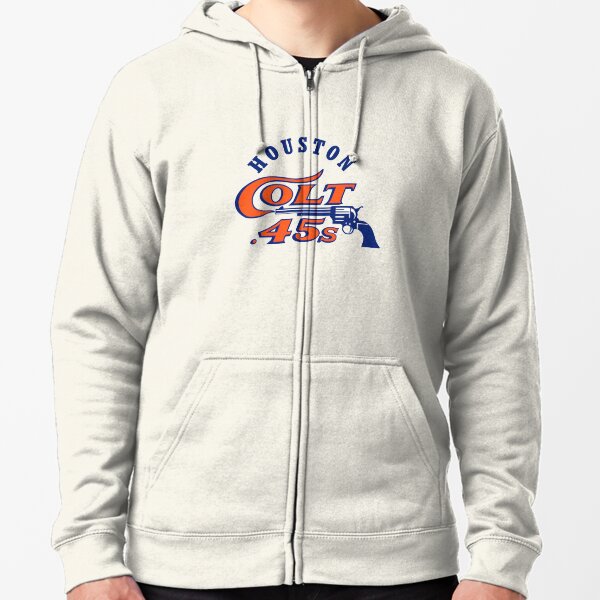 Houston Colt Retro Baseball Grey softball' Unisex Hoodie