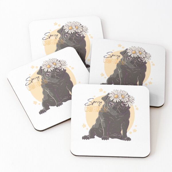 Item preview, cute black dog printed design  designed and sold by mehakstore123.