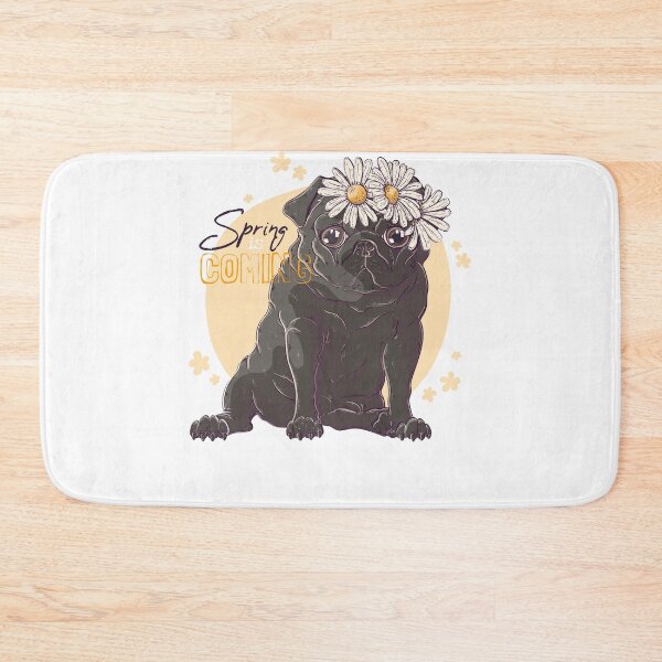 Item preview, cute black dog printed design  designed and sold by mehakstore123.