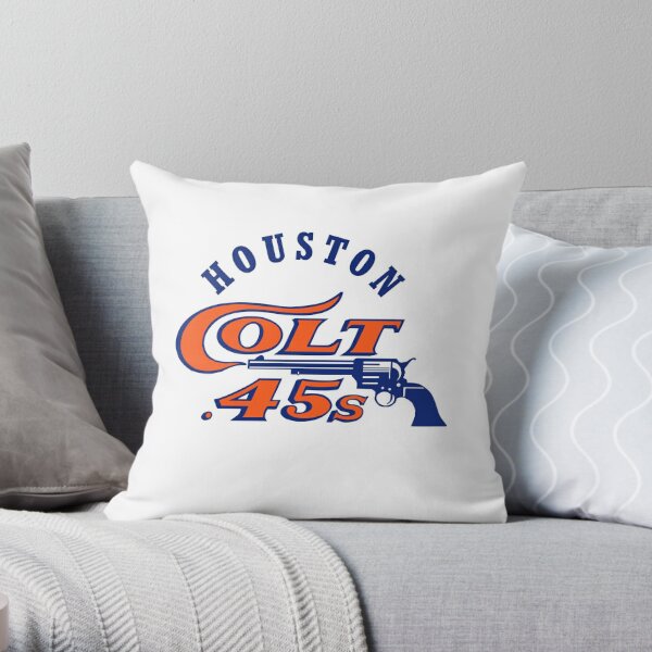 Defunct - Houston Colt 45s Baseball Throw Pillow for Sale by EwaldWunsch