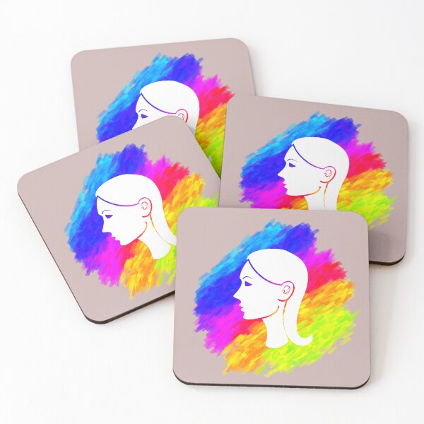 Item preview, Virgo Zodiac Sign on Oil Paint Color Patch  designed and sold by Dewlangrial.