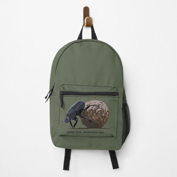 Item preview, Same shit, different day - dung beetle designed and sold by GeoCreate.
