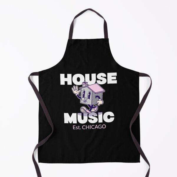 Item preview, HOUSE MUSIC Est. CHICAGO - character (pink) designed and sold by Discothreadz.