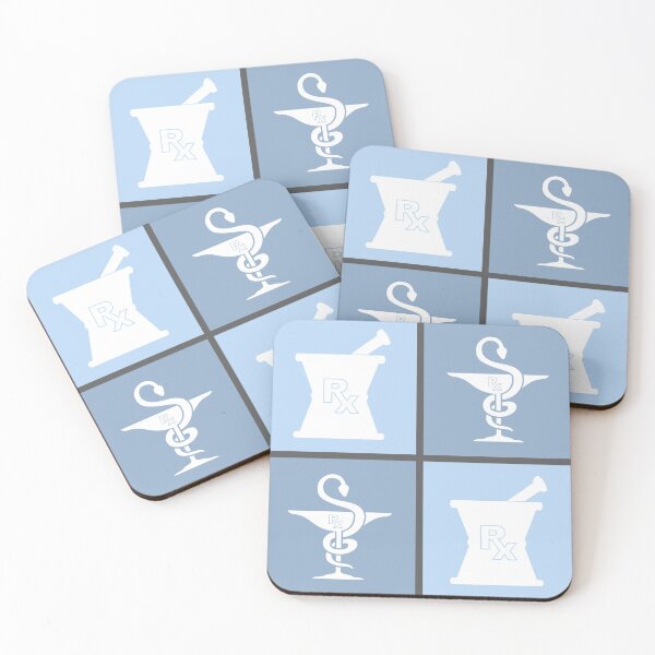 Item preview, Pharmacy Symbol Pattern | Checkered Blue Pharmacy Pattern | Gifts for Pharmacist and Pharmacy Technician designed and sold by Violet Treasures.