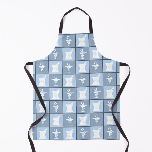 Item preview, Pharmacy Symbol Pattern | Checkered Blue Pharmacy Pattern | Gifts for Pharmacist and Pharmacy Technician designed and sold by Violet Treasures.