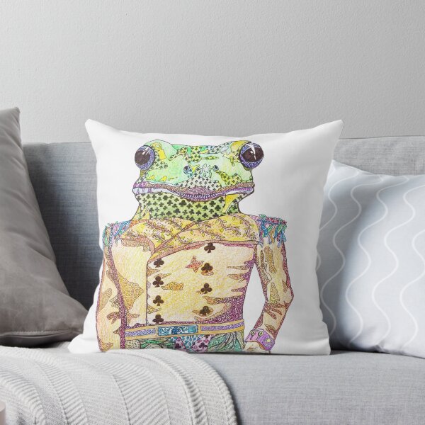 Aperçu de l'œuvre Wilfred la grenouille de l'arbre blanc Witty créée et vendue par ZiniaKing.