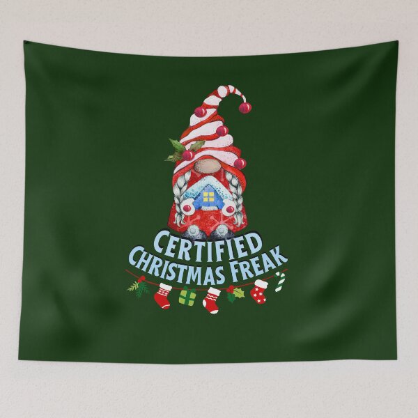 Item preview, Certified Christmas freak gnome  designed and sold by AEROSPACE-IND.