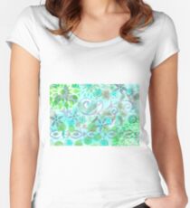 Layer Upon Layer # 3 Women's Fitted Scoop T-Shirt