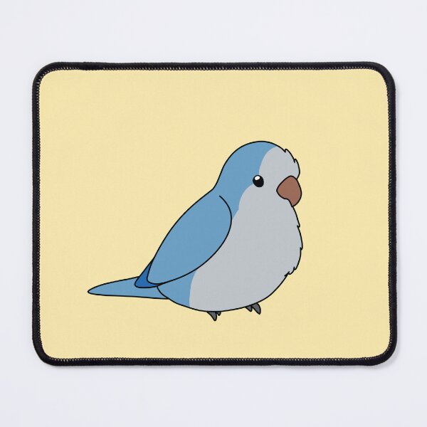 Item preview, Blue Quaker/Monk Parakeet Birb designed and sold by FindingMindely.