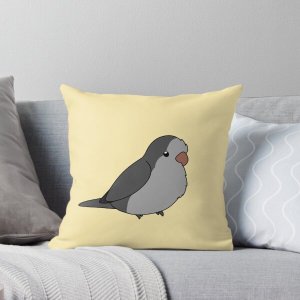 Item preview, Grey Quaker/Monk Parakeet Birb designed and sold by FindingMindely.