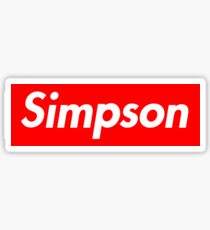 Simpson Sticker