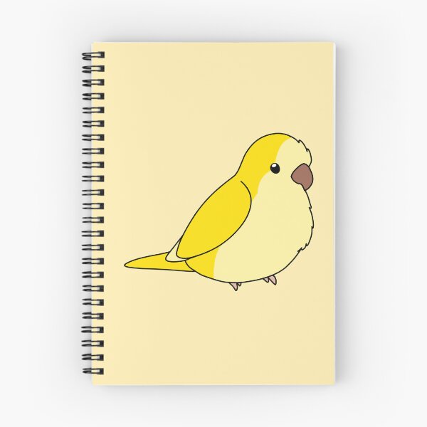 Item preview, Lutino Amarillo Quaker/Monk Periquito Birb designed and sold by FindingMindely.