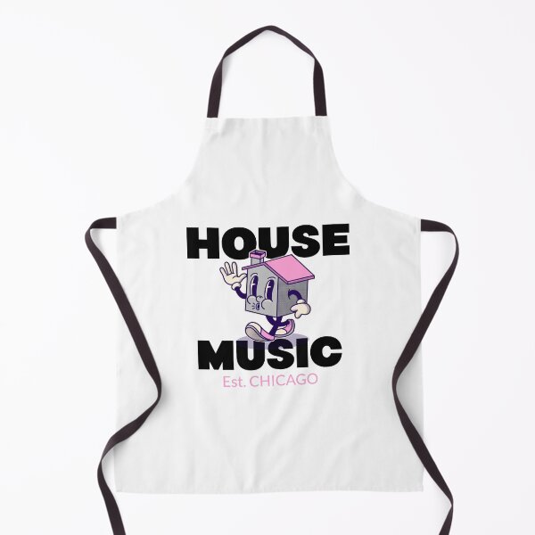 Item preview, HOUSE MUSIC Est.CHICAGO - character (pink/black) designed and sold by Discothreadz.