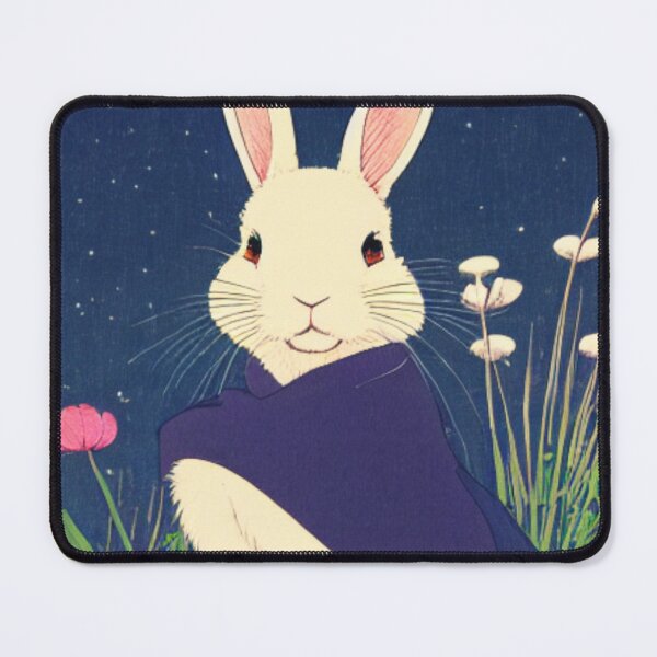 Item preview, Whimsical Cute and Vintage Florida White Rabbit in White designed and sold by wigobun.