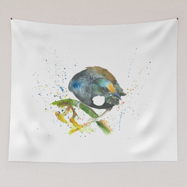 Item preview, Tui - Watercolour designed and sold by Karottenlotte.