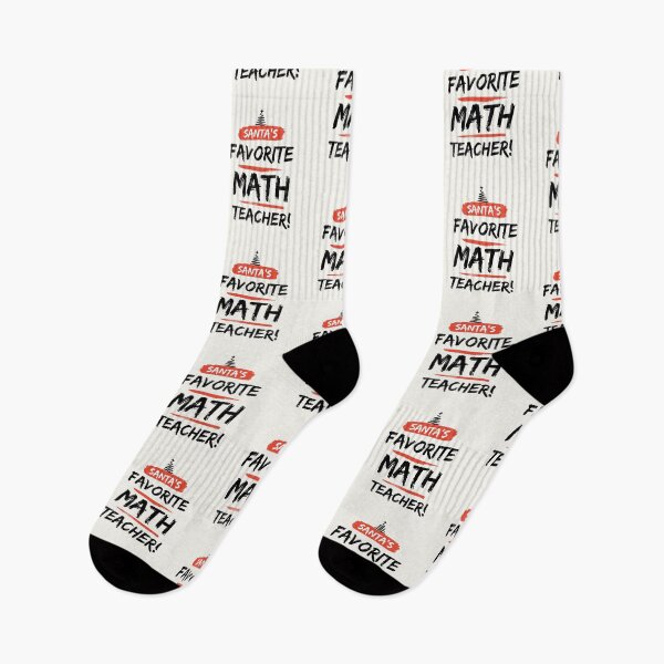 Item preview, Santa's Favorite Math Teacher designed and sold by myspookycuties.