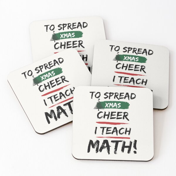 Item preview, Christmas Math Teacher designed and sold by myspookycuties.