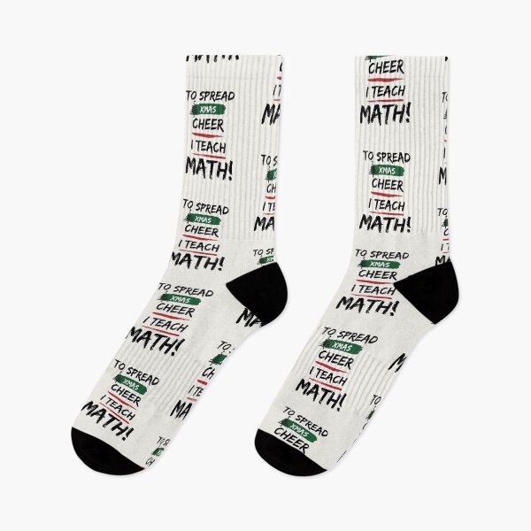 Item preview, Christmas Math Teacher designed and sold by myspookycuties.