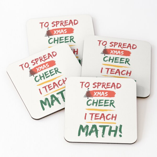 Item preview, Christmas Math Teacher designed and sold by myspookycuties.