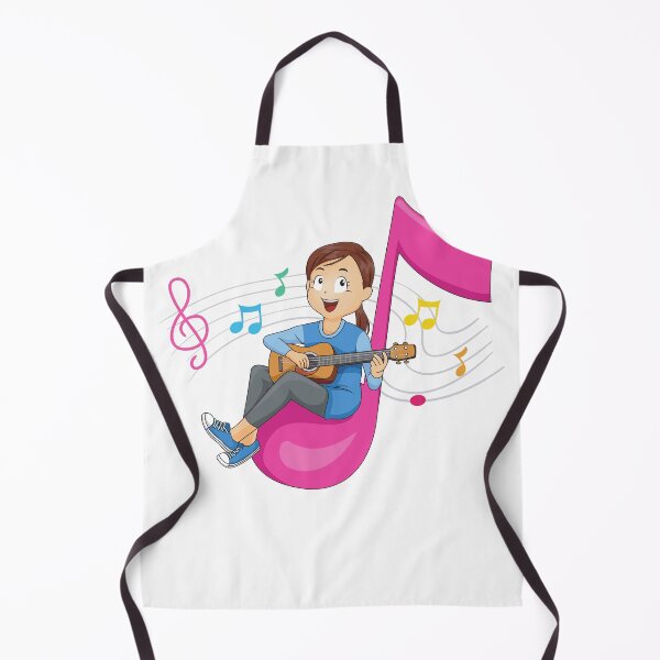 Item preview, girl playing guitar printed shirt  designed and sold by mehakstore123.