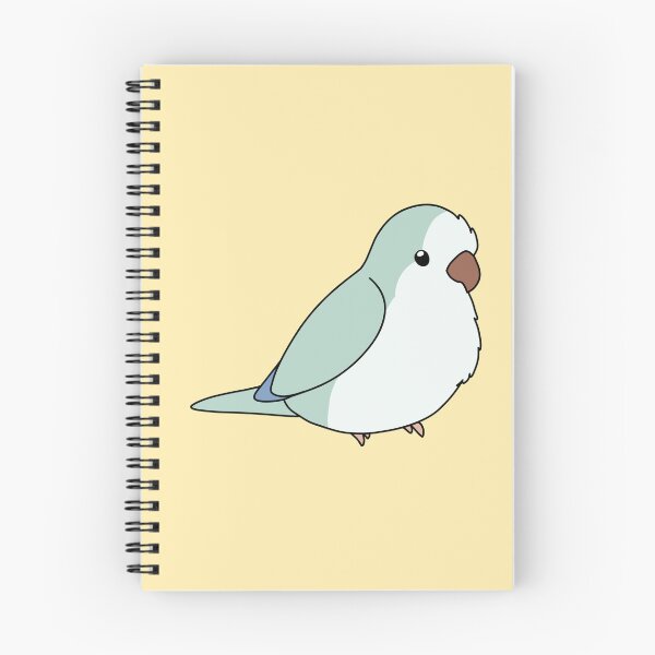 Item preview, Pallid Turquoise Quaker/Monk Parakeet Birb designed and sold by FindingMindely.