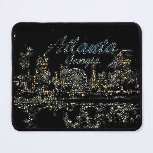 Item preview, Colorful Christmas Lights Collection - Atlanta, Georgia designed and sold by Sean McElroy.
