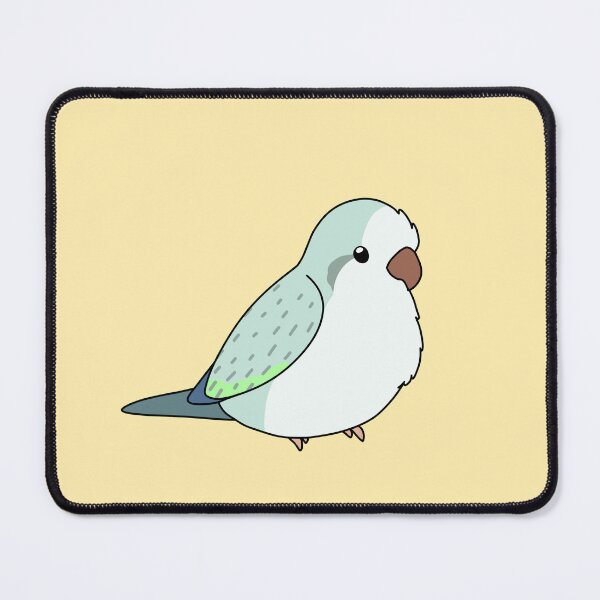 Item preview, Turquoise Opaline Quaker/Monk Parakeet Birb designed and sold by FindingMindely.