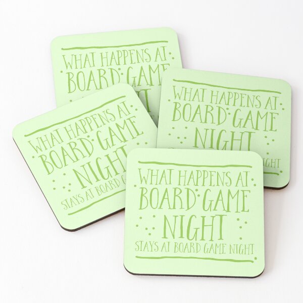 Item preview, What happens at board game night stays at board game night designed and sold by jazzydevil.