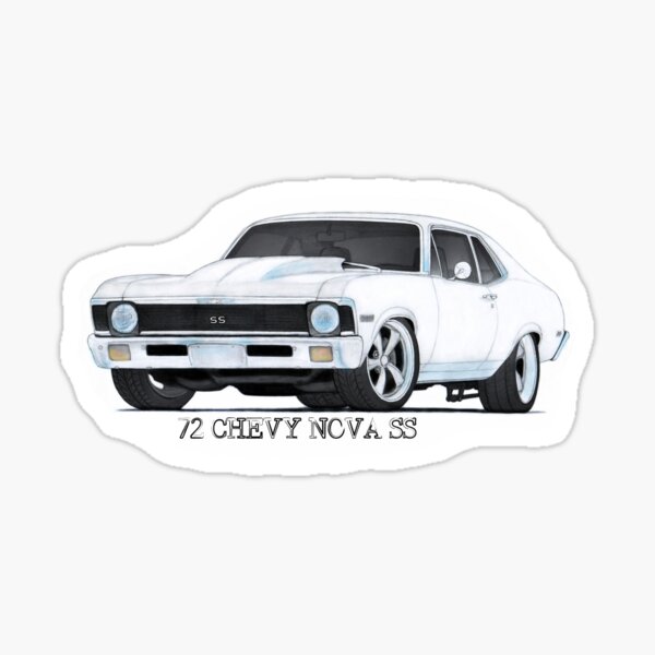 Chevy Nova Stickers | Redbubble