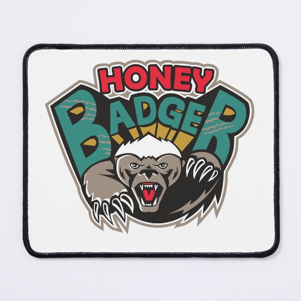 Item preview, honey badger printed design designed and sold by mehakstore123.