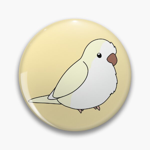 Item preview, Creamino Quaker/Monk Parakeet Birb designed and sold by FindingMindely.