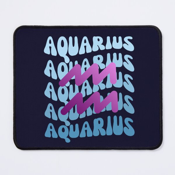 Item preview, Aquarius Birthday January February Retro Vintage designed and sold by SunfullyYours.