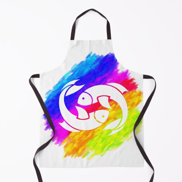 Item preview, Pisces Zodiac Sign on Oil Paint Color Patch  designed and sold by Dewlangrial.